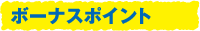 ボーナスポイント
